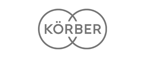 Korber Logo, monochrome
