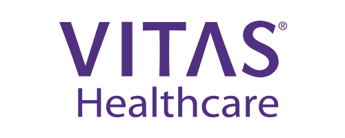 Vitas Healthcare logo, full color